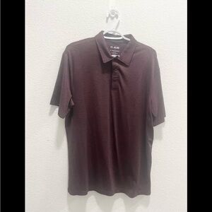 01.Algo Performance L  Polo golf Shirt Moisture Wicking Anti-odor UV SPF 40 NWOT